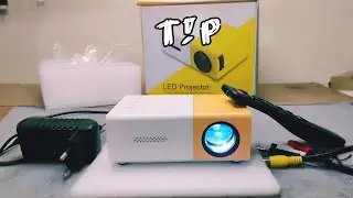 Portable Mini Projector Home Theater LED Projector with Remote 