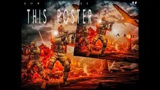 HOW TO MAKE ARMY POSTER