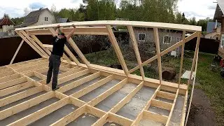СЛОМАЛ СТЕНУ / СТРОЮ КАРКАСНУЮ БАНЮ 5-8 / ХАНСКИЕ БАНИ