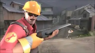 engineer has a shotgun