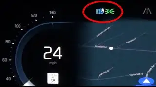 Volvo XC90 Automatic High Beam Actuation