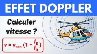 EFFET DOPPLER ✅ Exercice corrigé | Terminale spécialité
