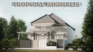 Rumah minimalis lahan 10x20 meter 3 kamar tidur