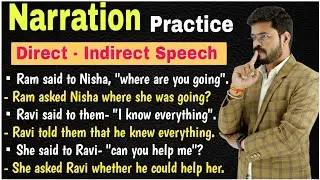Direct and Indirect Speech In English Grammar with Examples | Narration In English Grammar