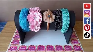 How to make a display stand for headbands