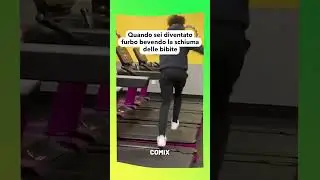Bevi la schiuma che diventi furbo