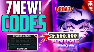 NEW* ALL WORKING CODES FOR ANIME RNG- ROBLOX ANIME RNG- CODES 2024