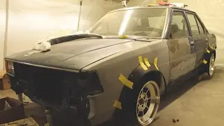 Corolla fender flare test fit