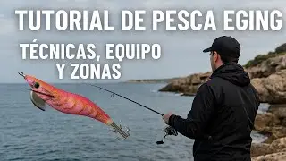Cómo pescar calamares, sepias y pulpos con eging 🎣 | Tutorial completo desde costa (2025)