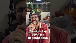 Silly Freestyle Rap #improvisedmusic #livelooping - subbass needs 🎧 #shorts