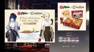 Genshin Impact x Pizza Hut Collaborate Event ( Venus / Merch and Ingame Rewards )