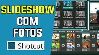 Criar SLIDESHOW com FOTOS no Shotcut No Automático | Em Segundos