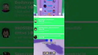 Day 2 of READING GIFTS in PLS DONATE #shorts #roblox #plsdonate
