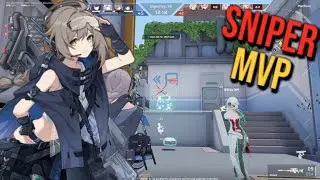 1 min of Kokona gameplay for the victory - Team Death Match Strinova