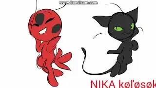 Леди баг и Супер кот Плагг и Тикки
