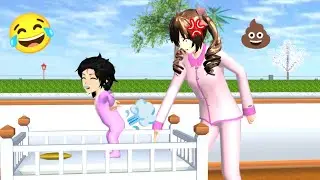 Funny Baby Fart💨🤣| Funny Video | SAKURA SCHOOL SIMULATOR