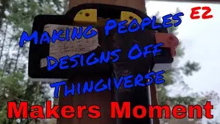 Makers Moment - Thingiverse Print - Fiskars ax holder by Richardvs - E2