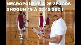 COACHING 2024 #61 NECROPOLE 16 À 25 AVEC 3 FOODS + SHOGUN 19 À 25 EN 45 SEC / RAID SHADOW LEGENDS FR