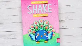 Die cut Swish 'n Pop card