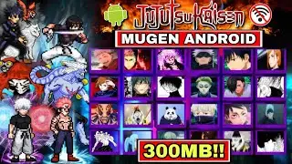 NEW!! JUJUTSU KAISEN MUGEN ANDROID 2024 (LATEST CHARACTERS) No Exagear /Best Anime Mugen ANDROID