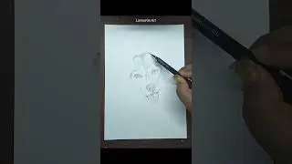 How to Draw A Husky #shorts