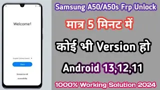 Samsung A50/A50s Frp Unlock By Free Tool 2024 || Samsung A50 Frp Unlock Free Tool 2024