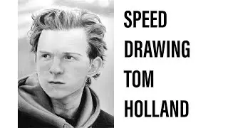 Tom Holland | Peter Parker : Spider-Man | Speed Drawing