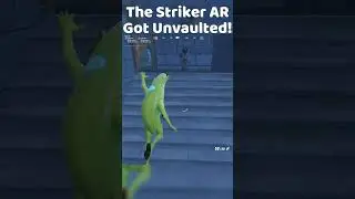 The Striker AR Got Unvaulted!!! YES!!! #fortnite #shorts (Chapter 5 Season 4)