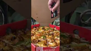 Bad Boy Butter Chicken 🍕 #pizza #ovenstory #foodreview #ashortaday #foodshorts