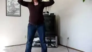 funny hot girl dance! webcam Carl Carlton - She's a Bad Mama Jama