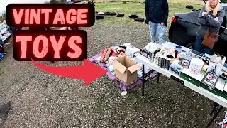 RAW Vintage Toy Hunting Footage At The BOOTSALE!