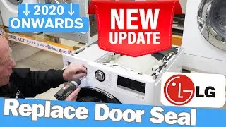 Easy LG Washing Machine Door Seal Replacement (Boot Gasket) with Hacks! 