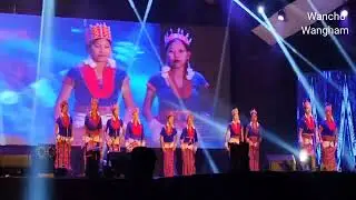 Group dance by Longding Girls Wancho Oriah night program