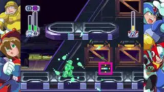 Mega Man X Legacy Collection - Mega Man X4 - X Story - Storm Owl