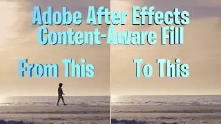 How To Use Content-Aware Fill In Adobe After Effects