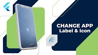 How to Change App Label(Name) & Launcher Icon(Logo) in Flutter | Label&LauncherIcon | Flutter Coding