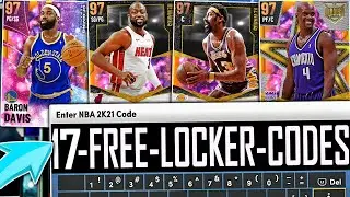 18 FREE LOCKER CODES RIGHT NOW TO HELP YOU GET GALAXY OPALS, PACKS & MORE! (NBA 2K21 MyTEAM)