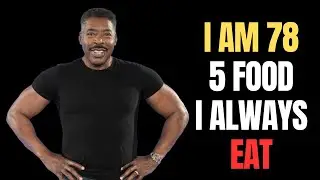 Ernie Hudson (78) still looks 45 🔥 I eat TOP 5 FOODS and Don't Get Old!