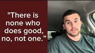But I'm not a bad person...