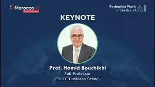 MoroccoAI Conference 2023 - Keynote - Prof. Hamid Bouchikhi