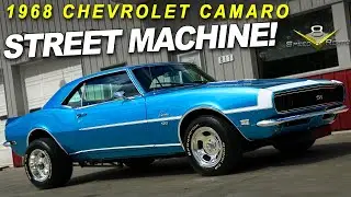 💥 1968 Chevrolet Camaro Street Machine Upgrades at V8 Speed and Resto Shop
