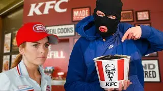 Ik Ging Voor 7 Dagen Drinken Stelen Bij De KFC! || MadCap's Test-Case #57