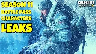 SEASON 11 BATTLE PASS CHARACTERS CODM LEAKS | SEASON 11 CONFIRMED ALL NEW CHARACTER CODM LEAKS