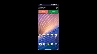 Motorola Defy 2021 incoming call (Screen Video)