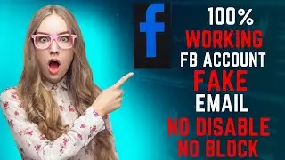 HOW TO CREAT FB ACCOUNT WITH FAKE EMAIL 100% WORKING TRICK /FB ID KESE BNAE FAKE EMAIL K SATH 100%🔥