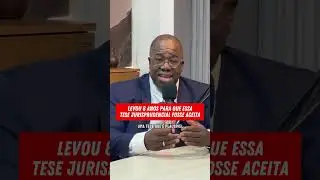 Essa tese levou 8 anos para ser aplicada...