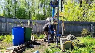 Дневник. Пробурили скважину. Зацвели кактусы и глоксиния!