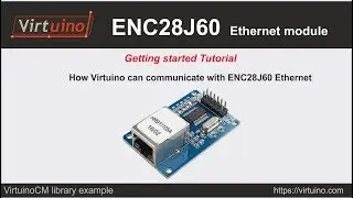 Virtuino - ENC28J60 Ethernet module + Arduino UNO - getting started tutorial