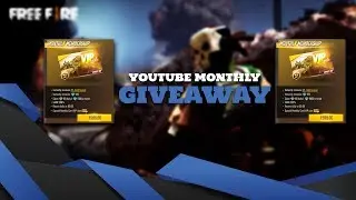 YOUTUBE MONTHLY GIVEAWAY ANNOUNCEMENT