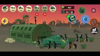 WW2 Stick Nodes Animation - US Soldier vs German Soldier Fighting to Death!
